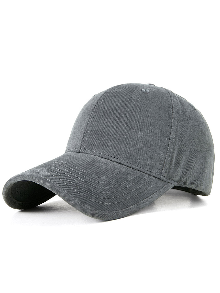 Casual Sports Solid Color Baseball Cap