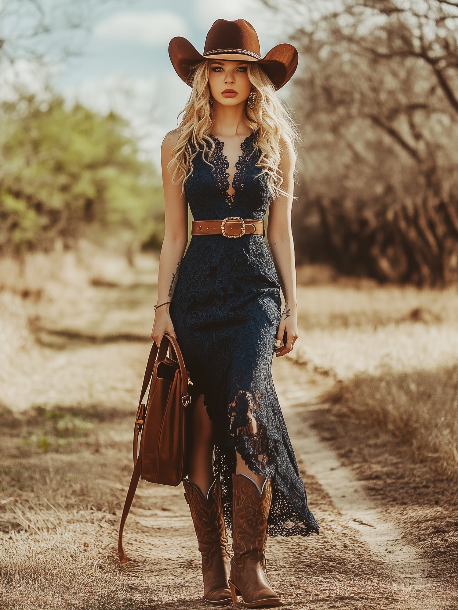 Rhinestone Cowgirl Dress
