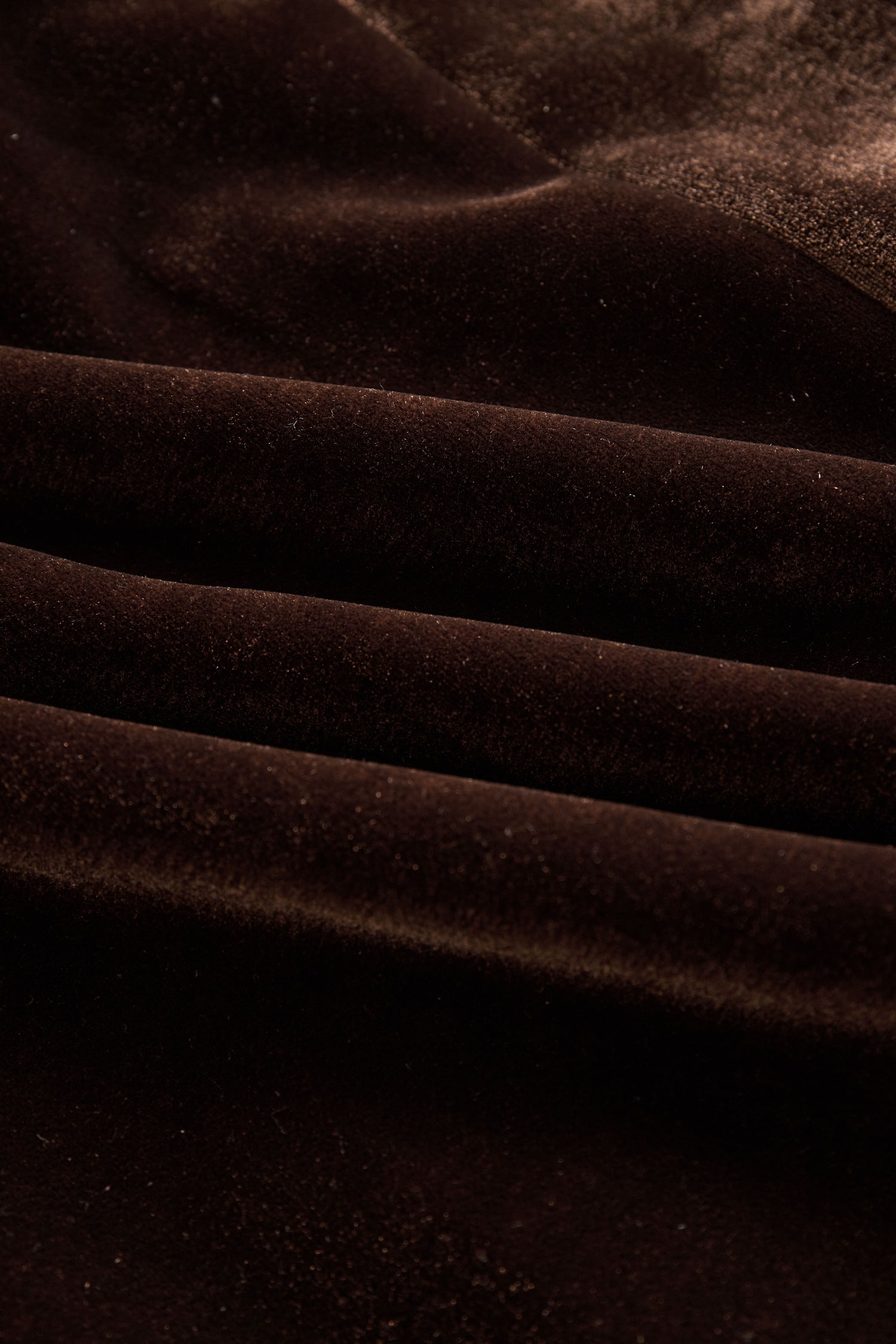 Casual Loose Vintage Velvet Colorblock Lapel Pocket Coat