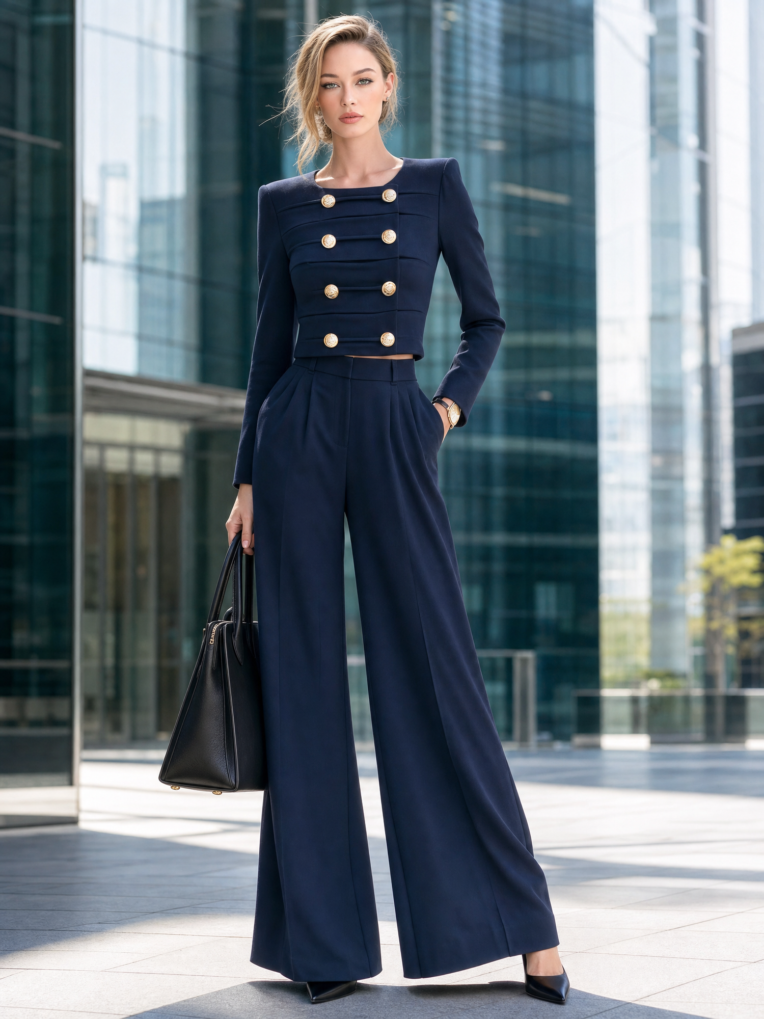 Elegant Military Women&