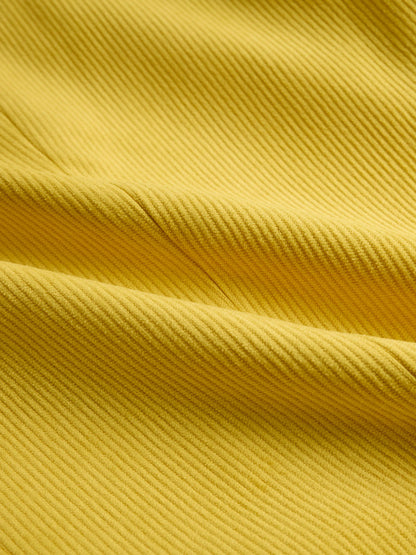 Retro Corduroy One-button Blazer