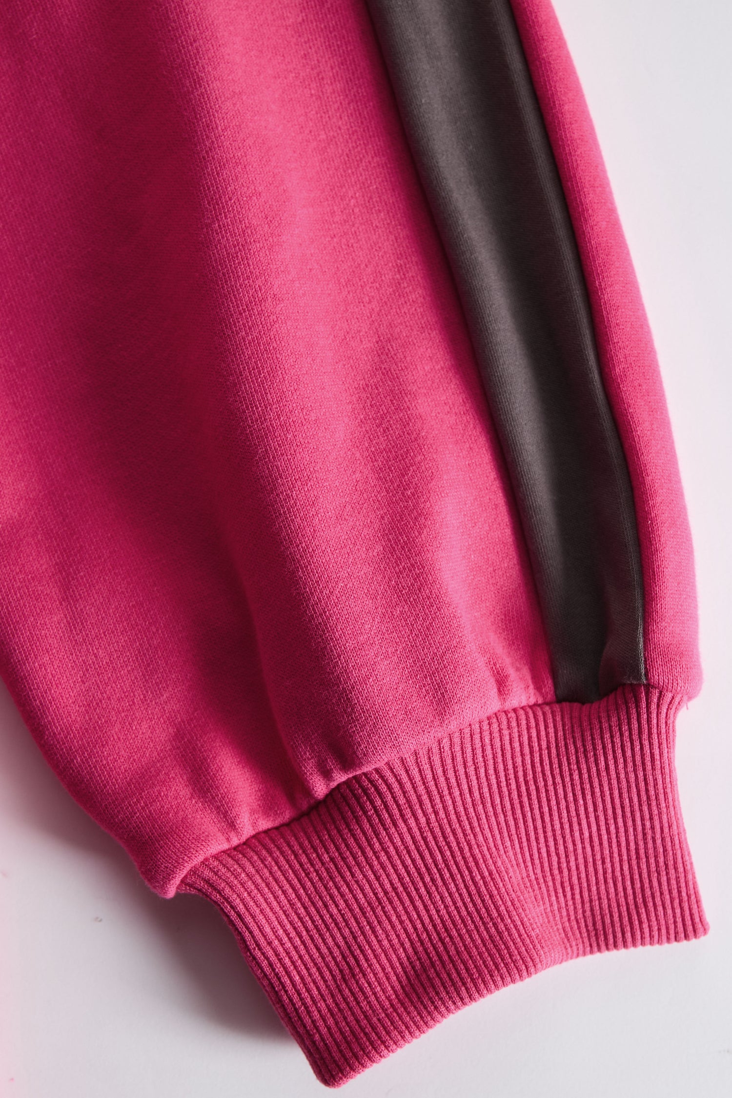 Sporty Color-blocked Ruffled Half-zip Hooded Long-sleeved Mini Dress