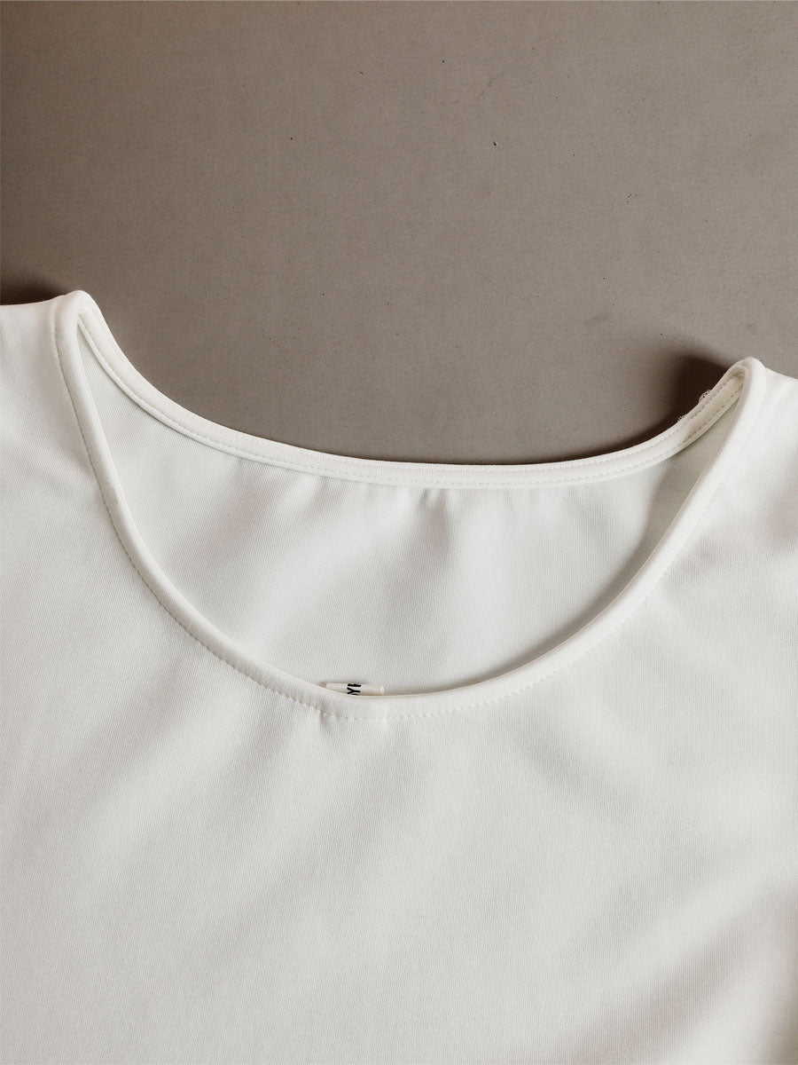 Sporty Off-the-shoulder Long-sleeved Top And Pants Set