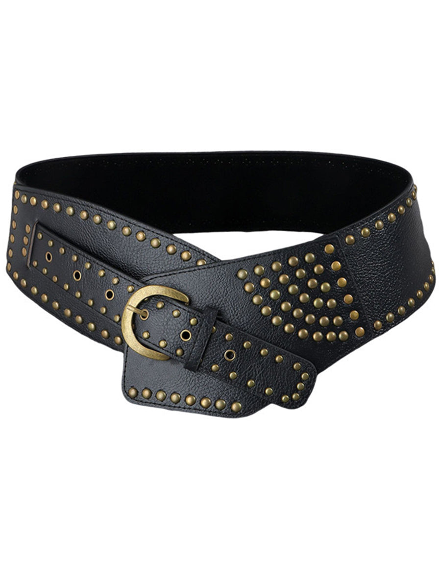 Vintage Western Rivet Waist Belt