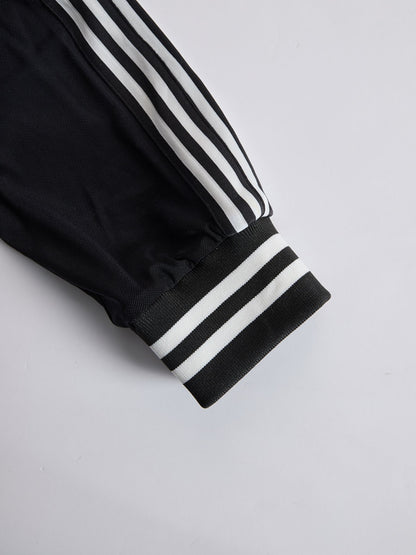 Sporty Retro Striped Mesh Sleeve Gray Leopard Print Velvet Sweatshirt And Pants Set