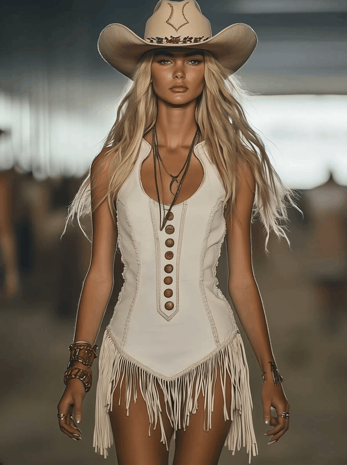 white fringe dress western Boho Dress: Handmade Beaded Festival Model is 59 wearing size S Please refer to the size guide Fringe Dress | Oyrosy Fringed