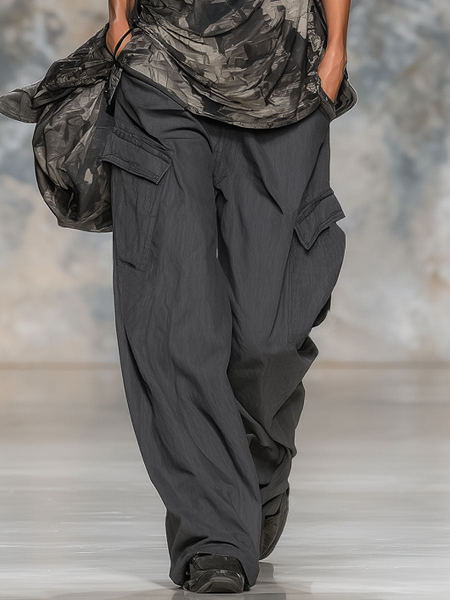 Vintage-style Printed Sleeveless Top And Pants Set