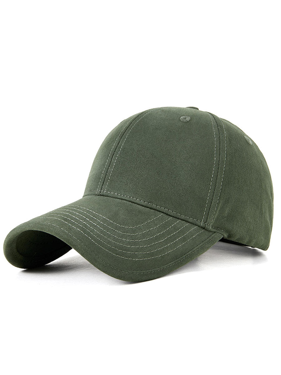 Casual Sports Solid Color Baseball Cap