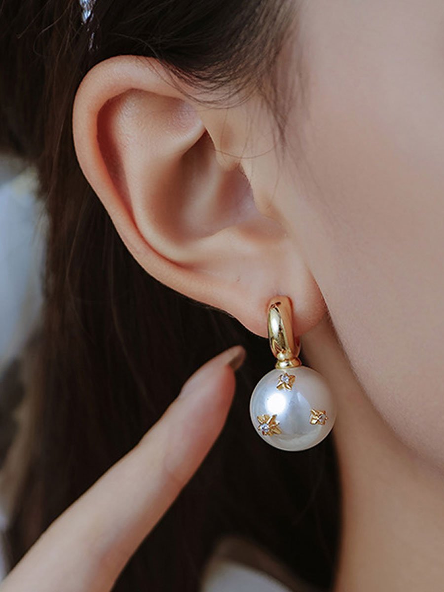 Vintage Pearl Earrings