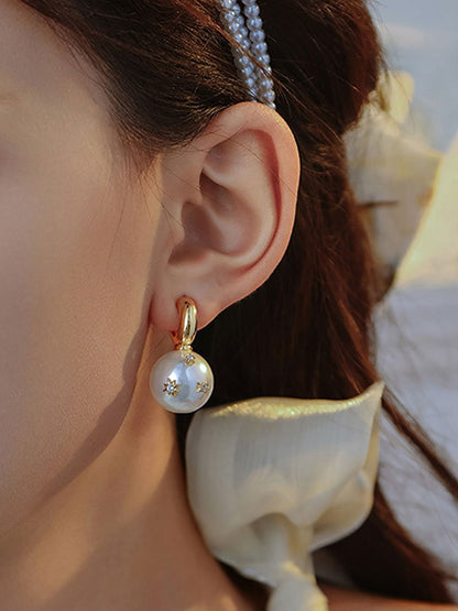 Vintage Pearl Earrings