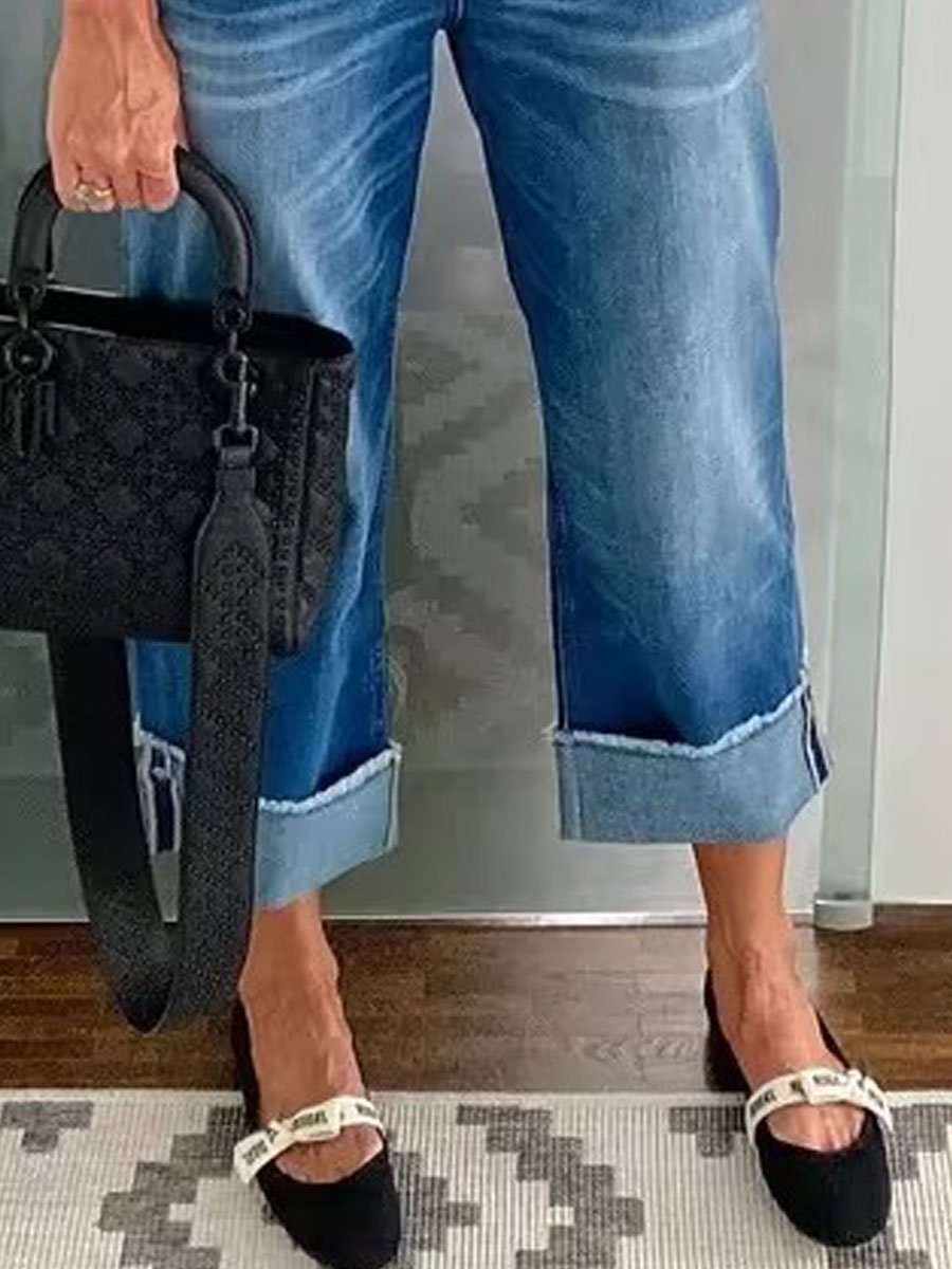 Loose Casual Vintage Jeans