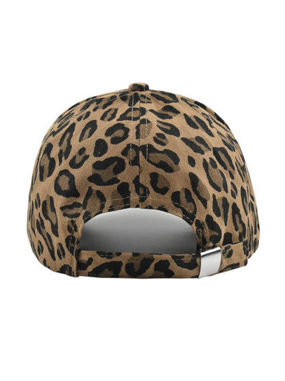 Casual Retro Leopard Print Baseball Cap