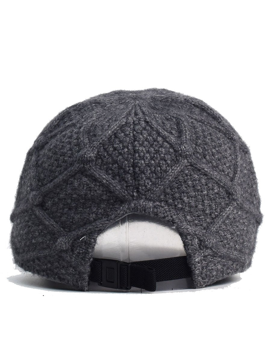 Versatile Fashion Warm Wool Baseball Cap