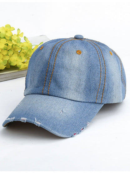 Casual Fashion Denim Sports Sun Protection Baseball Cap