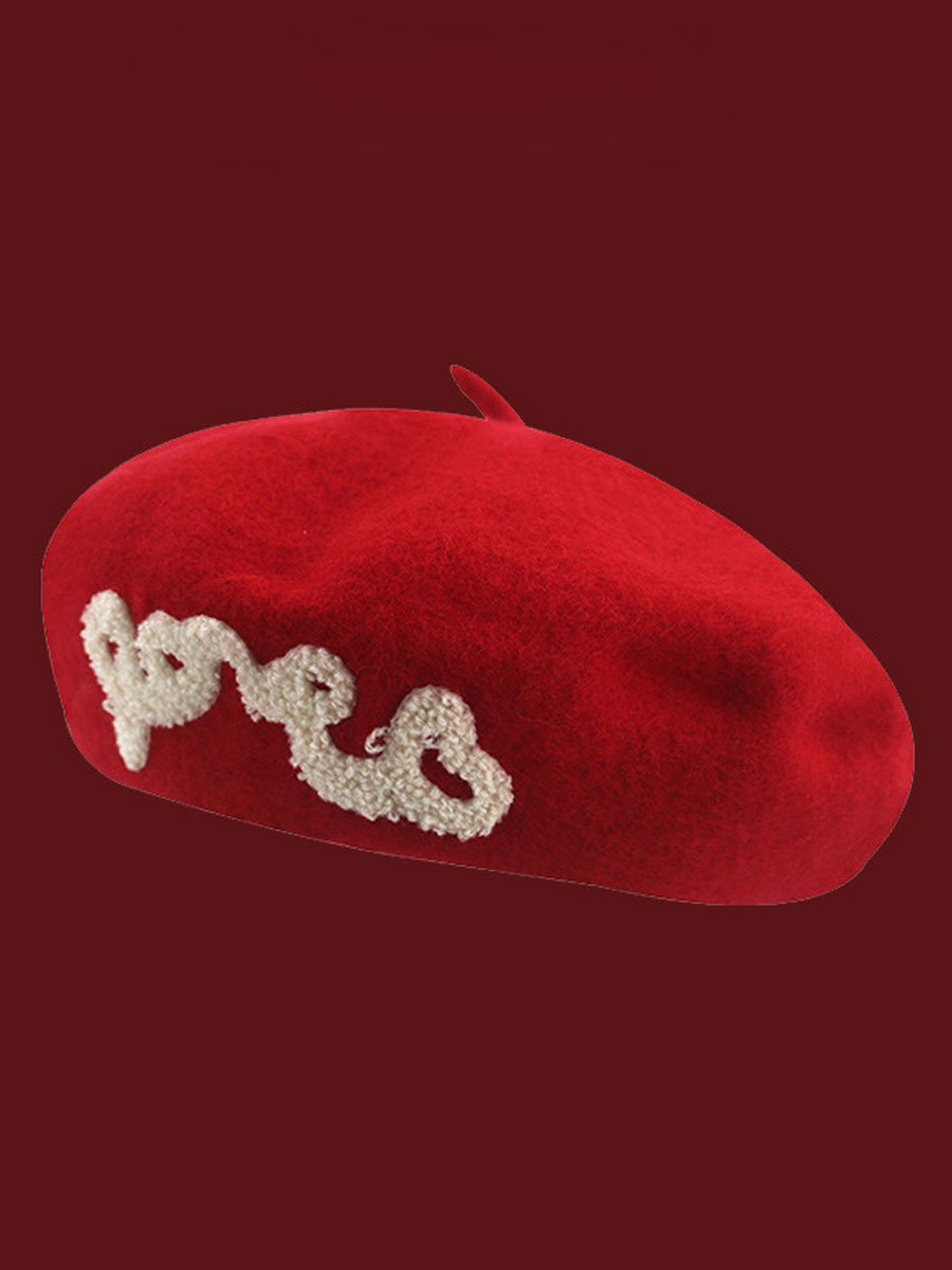 Vintage Christmas All-match Beret