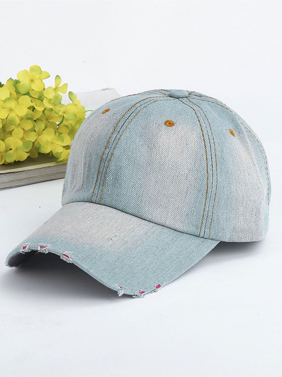 Casual Fashion Denim Sports Sun Protection Baseball Cap