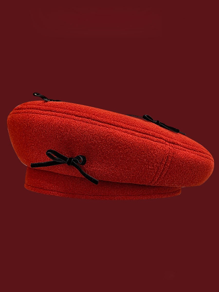 Vintage Christmas All-match Beret