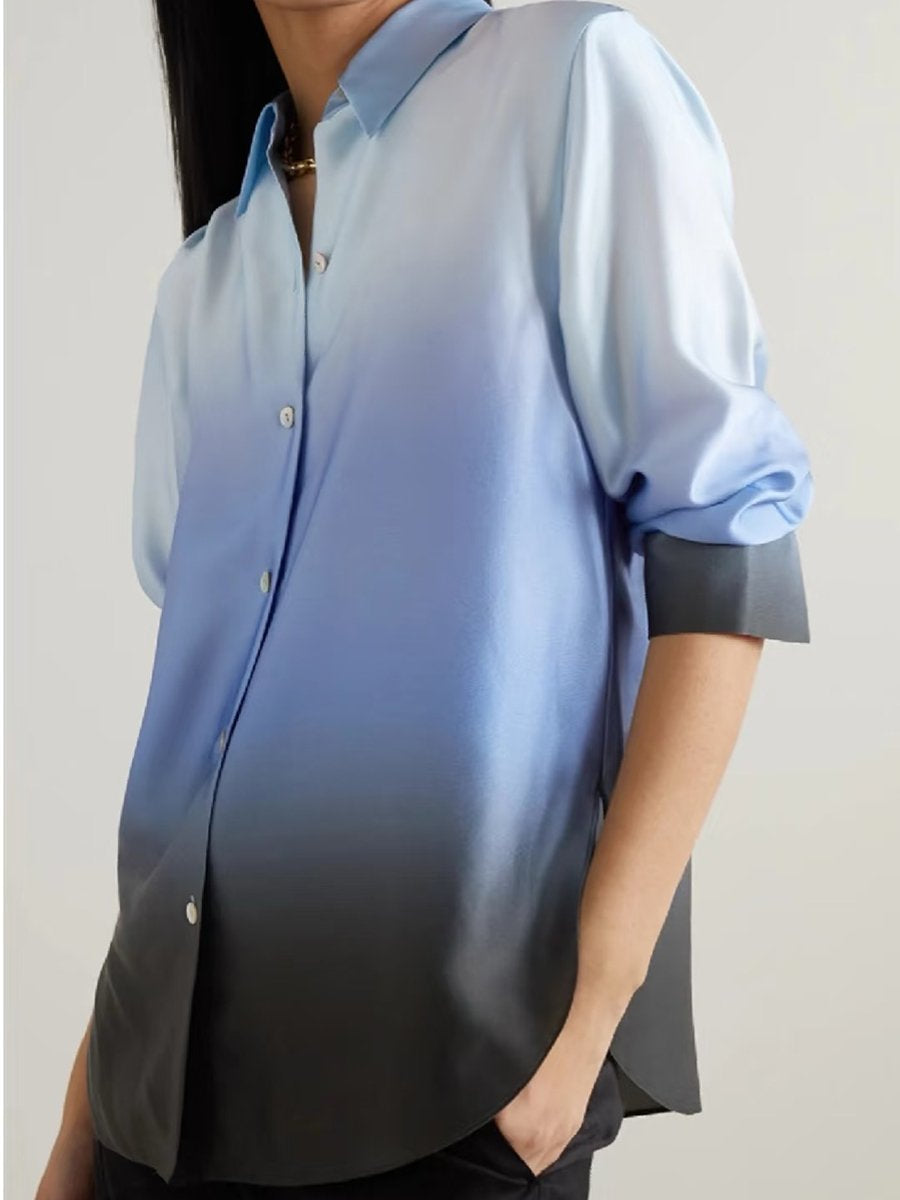 High-End Fashionable Cool Gradient Shirt