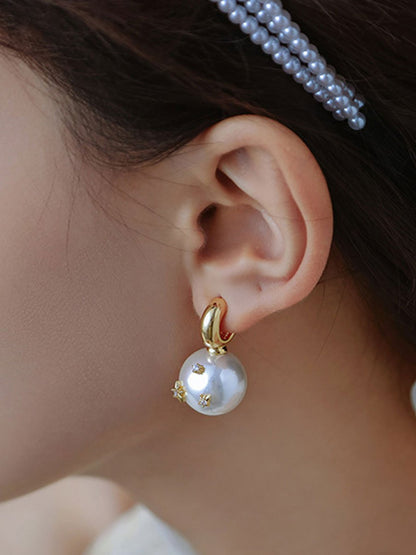 Vintage Pearl Earrings