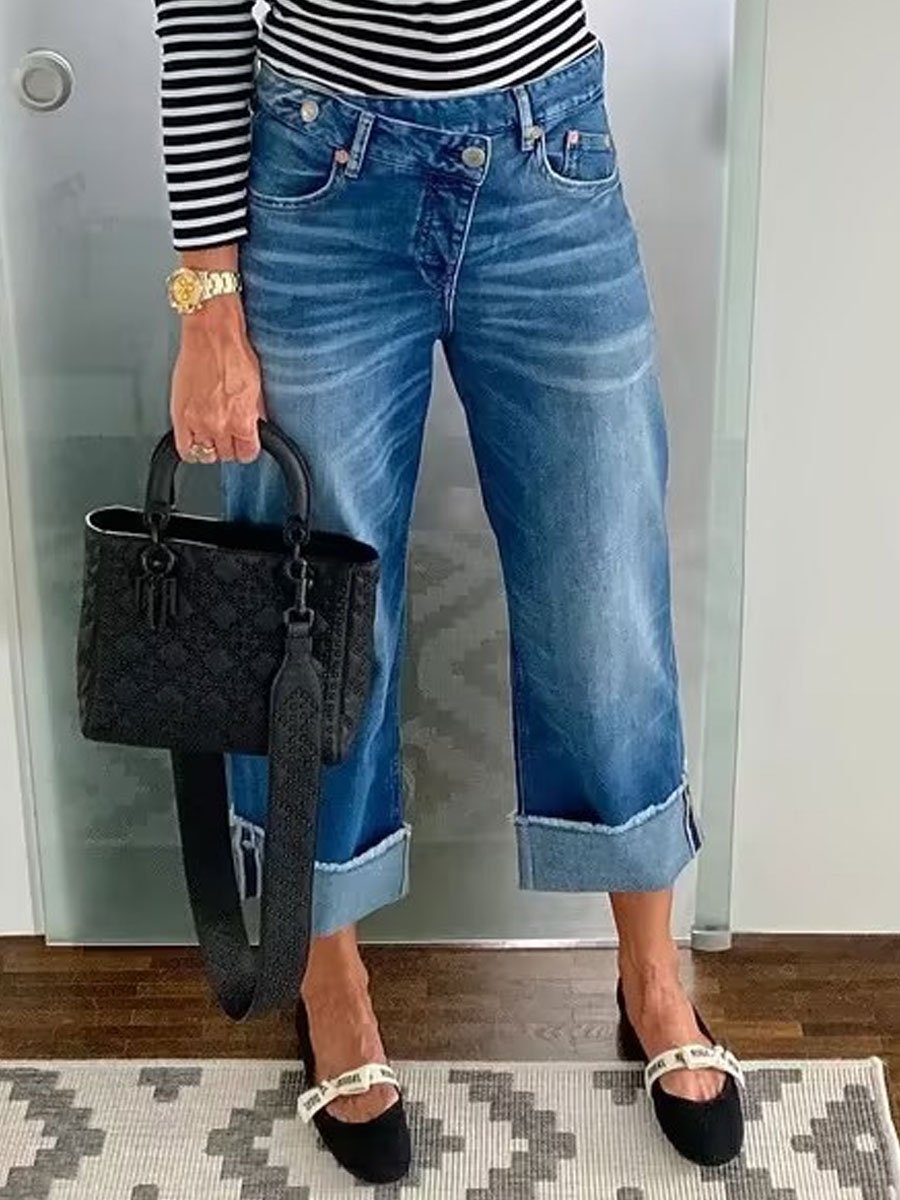 Loose Casual Vintage Jeans