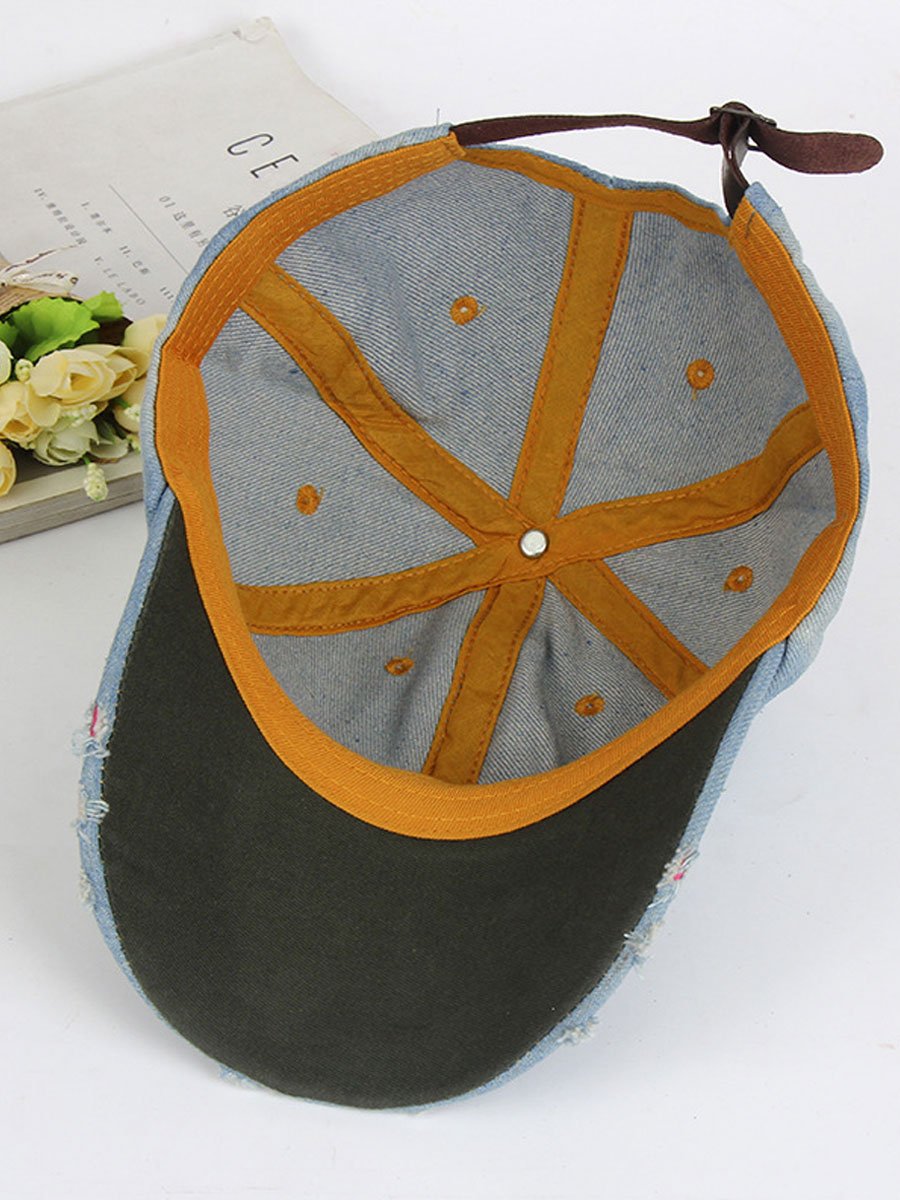 Casual Fashion Denim Sports Sun Protection Baseball Cap