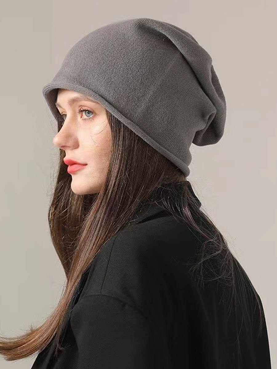 Versatile Loose Retro Knitted Hat