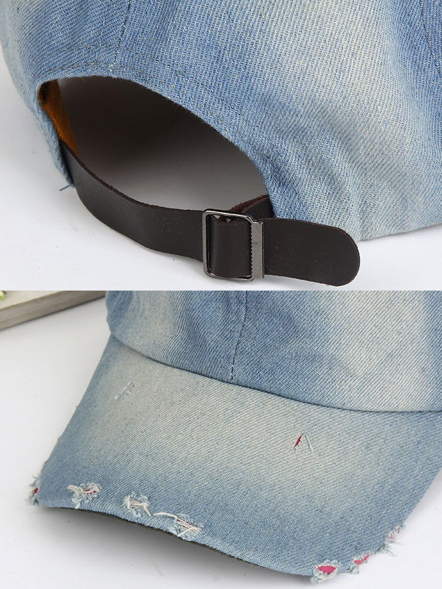 Casual Fashion Denim Sports Sun Protection Baseball Cap