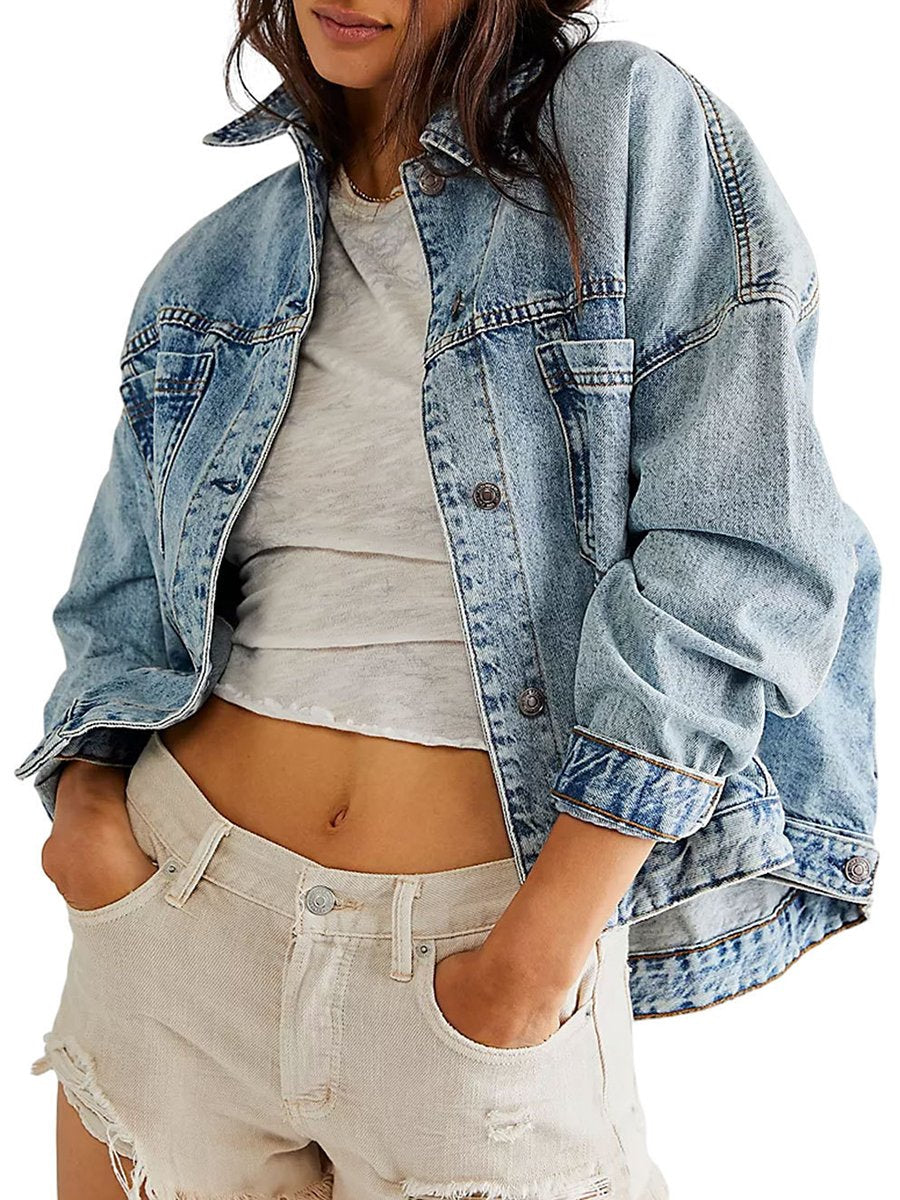 Retro Loose Fashion Denim Jacket