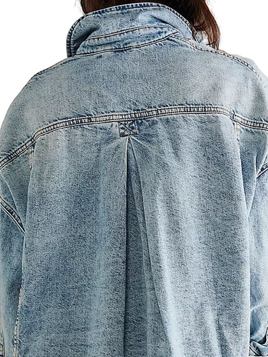 Retro Loose Fashion Denim Jacket